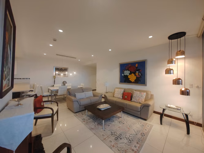 ALQUILO APARTAMENTO DE LUJO EN BOSQUES DE ESCAZU, 3 HAB, SALA TV, VISTA