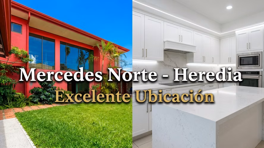 VENTA de Casa Amplia con Uso Mixto en Mercedes Norte de Heredia – Oportunidad y Excelente Ubicación