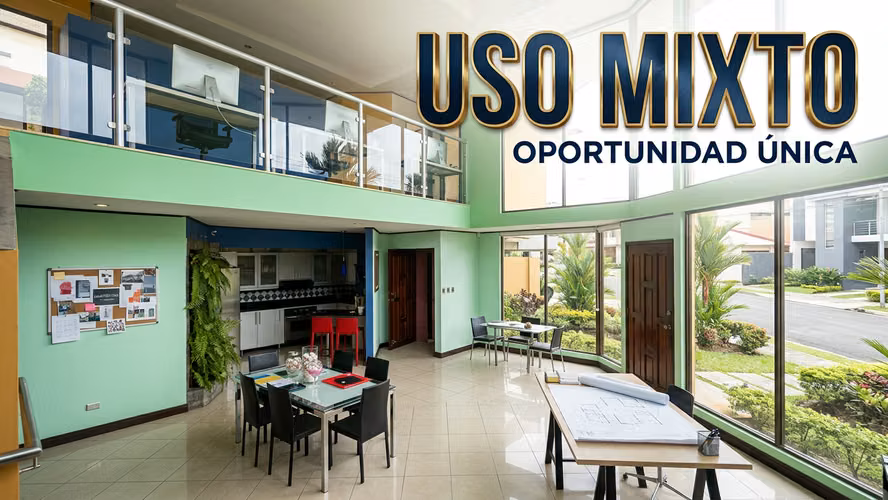 VENTA de Casa Amplia con Uso Mixto en Mercedes Norte de Heredia – Oportunidad y Excelente Ubicación