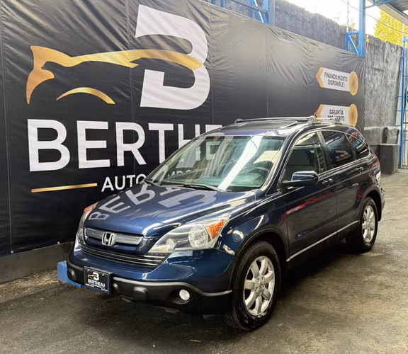 HONDA CRV EX 2008 AZUL AUTOMÁTICO 4X4