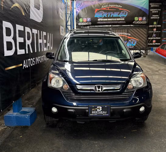 HONDA CRV EX 2008 AZUL AUTOMÁTICO 4X4