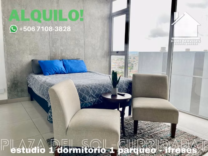ALQUILO! Estudio 1 Dormitorio Amueblado – Plaza del Sol Curridabat - Imagen 18