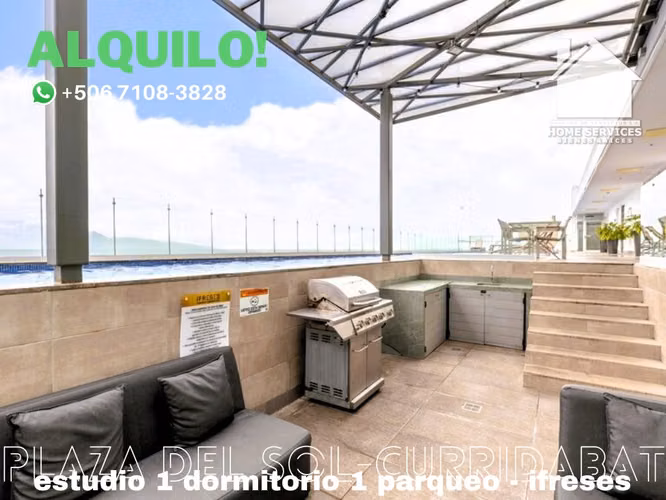 ALQUILO! Estudio 1 Dormitorio Amueblado – Plaza del Sol Curridabat - Imagen 9