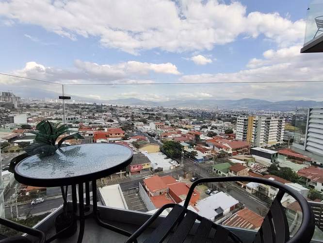 Moderno apartamento de una habitación