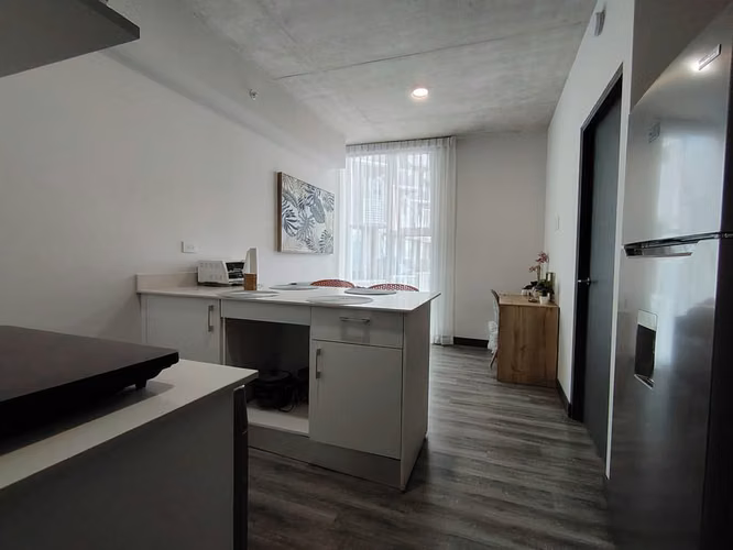 Moderno apartamento de una habitación