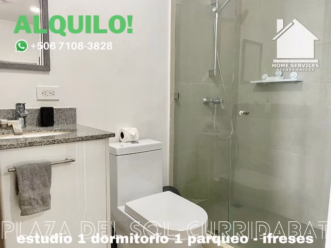 ALQUILO! Estudio 1 Dormitorio AMUEBLADO  – Plaza del Sol Curridabat - Imagen 14