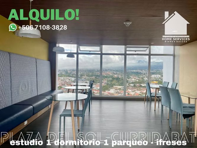 ALQUILO! Estudio 1 Dormitorio AMUEBLADO  – Plaza del Sol Curridabat - Imagen 8