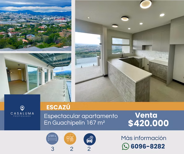 Hermoso apartamento en Escazú