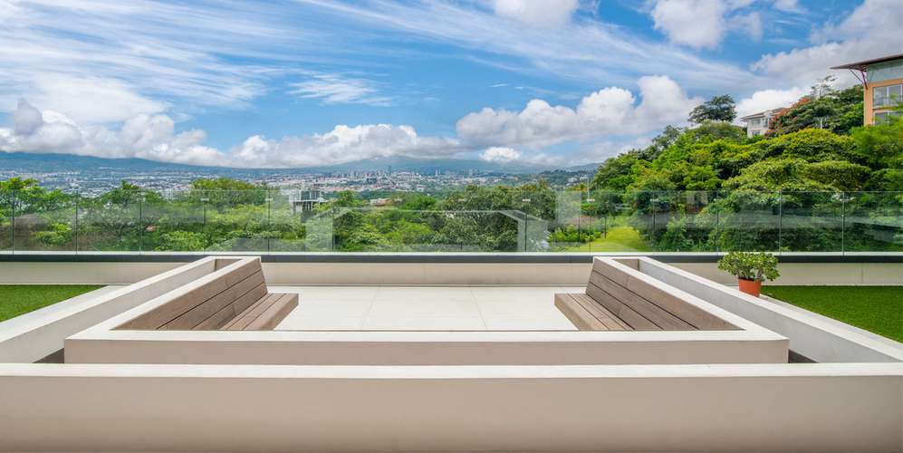 Apartamento 3 habs en Escazú Panorama 180 - Terraza privada con vista - Imagen 5