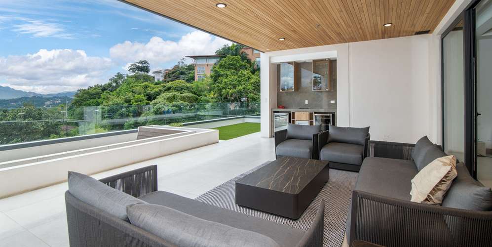 Apartamento 3 habs en Escazú Panorama 180 - Terraza privada con vista - Imagen 4