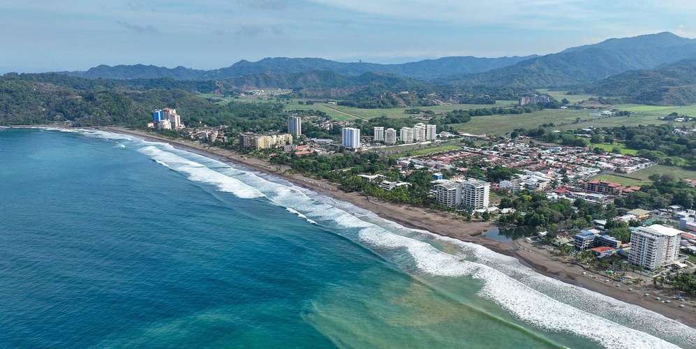 Lote frente al mar en Jacó - esquina prime - vistas panorámicas y