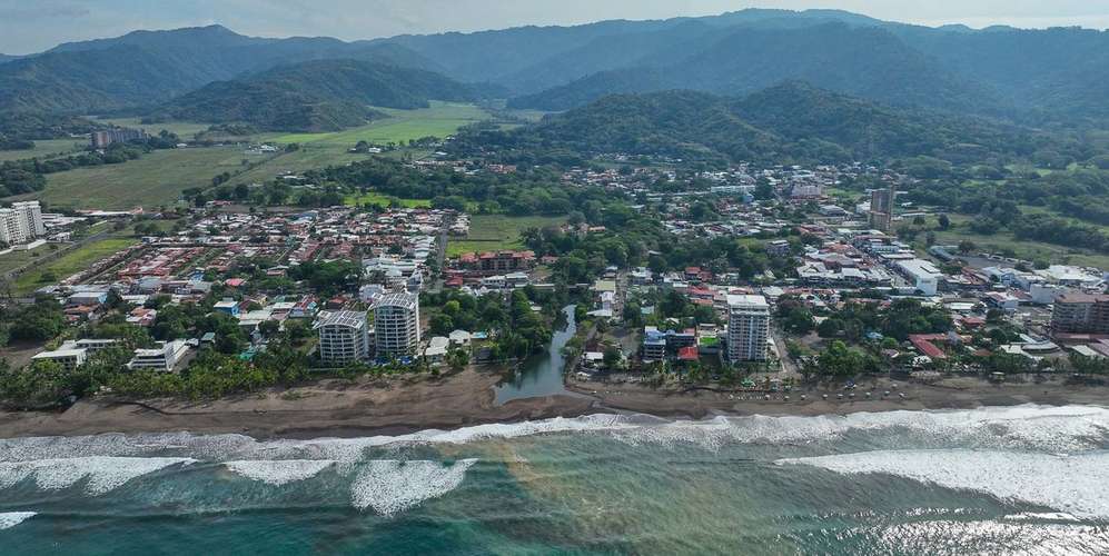 Lote frente al mar en Jacó - esquina prime - vistas panorámicas y