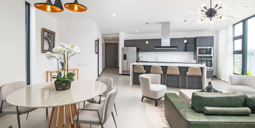 Penthouse 3 habs en San Pedro Den7 - Barrio Dent - Vista Valle Central - Imagen 4