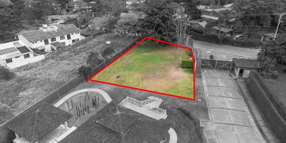 Lote en Escazú Jaboncillos - Condominio Monteverde - Vista al Valle