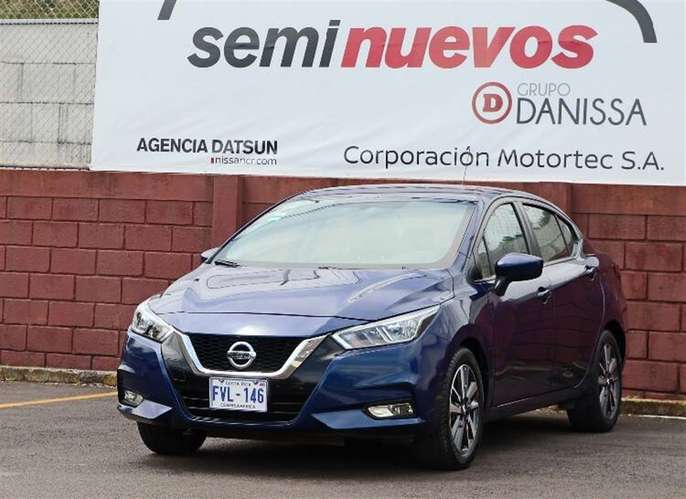 NISSAN VERSA 2022 MANUAL GASOLINA AZUL - Imagen 6