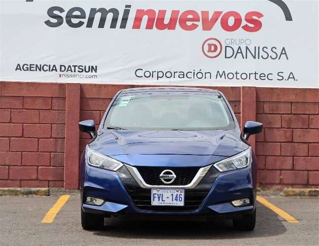 NISSAN VERSA 2022 MANUAL GASOLINA AZUL - Imagen 4