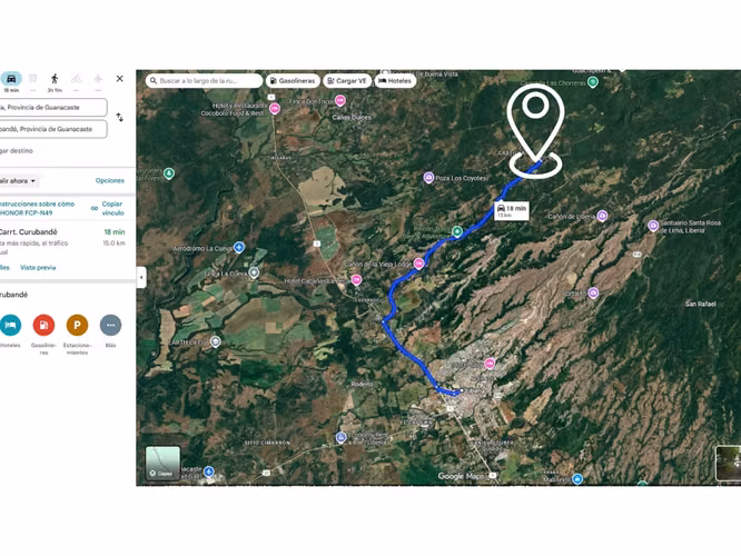 Lote en venta en Curubandé de Liberia con financiamiento directo - Imagen 4