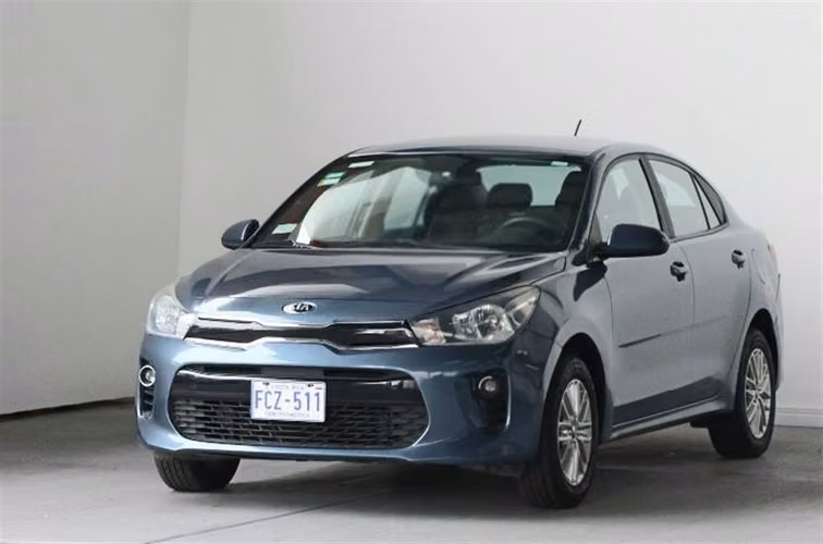 KIA RIO 2020 AUTOMÁTICA GASOLINA AZUL - Imagen 6