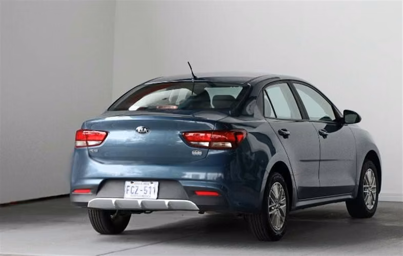 KIA RIO 2020 AUTOMÁTICA GASOLINA AZUL - Imagen 4