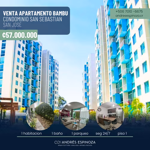 AE ARQUITECTURA | VENTA APTO BAMBU ECO URBANO AE 1277