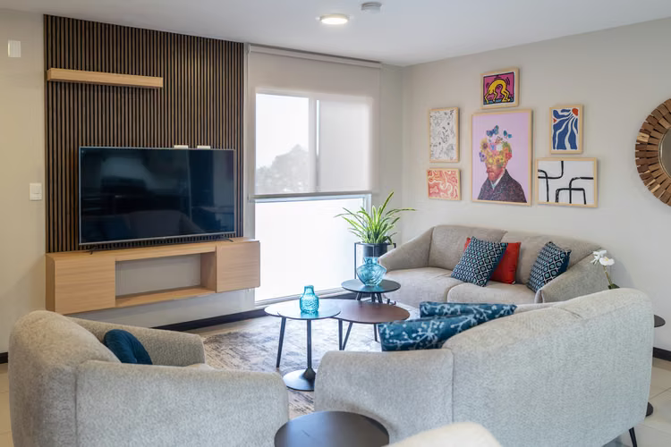 Preventa en Apartamento en Condominio Cipreses de Granadilla con Jardín