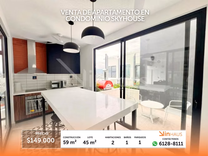 Venta de apartamento en condominio Skyhouse, Paso Ancho -EU - Imagen 13