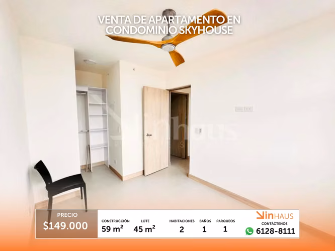 Venta de apartamento en condominio Skyhouse, Paso Ancho -EU - Imagen 9