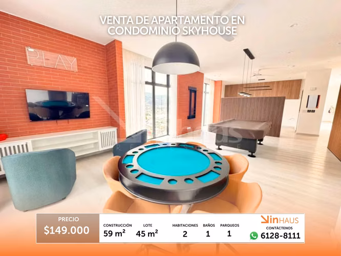 Venta de apartamento en condominio Skyhouse, Paso Ancho -EU - Imagen 17