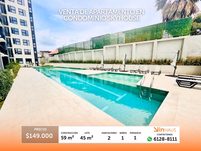 Venta de apartamento en condominio Skyhouse, Paso Ancho -EU - Imagen 15