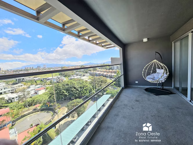 Rebajado! Venta moderno apartamento en Condominio CAIA, Bello Horizonte, Escazú!