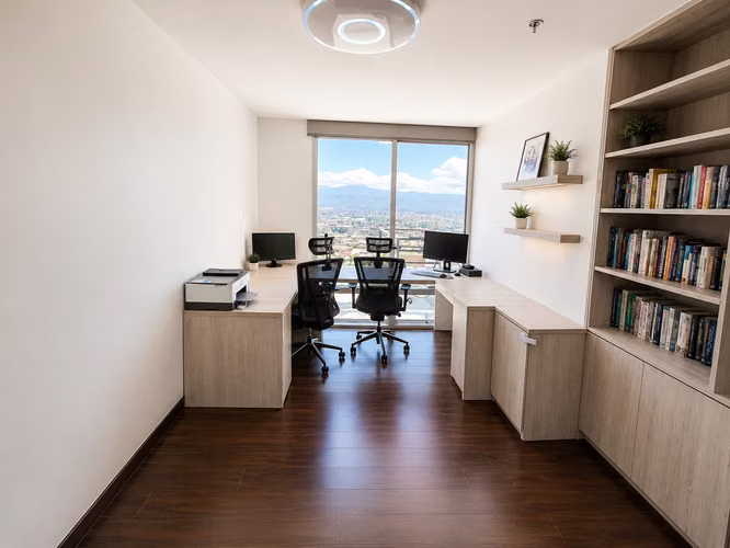 Venta de Apartamento 3 habitaciones en Torres Paseo Colón.  Piso alto, 2 parqueos y bodega
