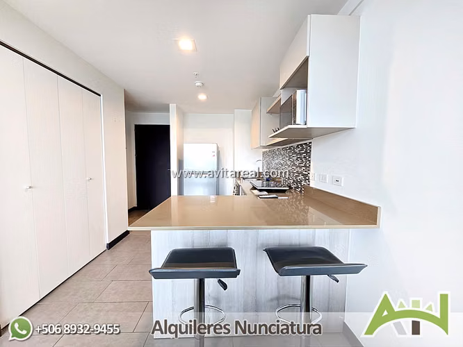 Estudio amueblado en QBO Nunciatura  | WiFi internet - Imagen 7