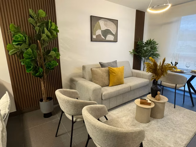 Apartamento amueblado en alquiler en Rohrmoser (ref : 55) - Imagen 3
