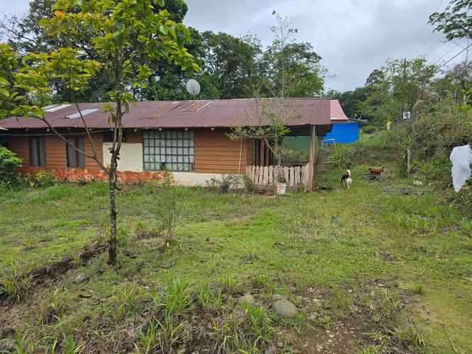 Venta de propiedad 9350 m2 con casa en Guatuso, rio Celeste