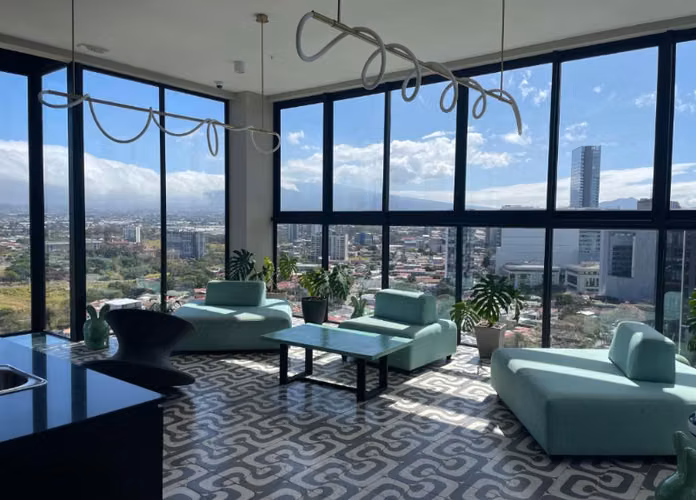 Apartamento amueblado 2 habitaciones, en Sky Garden, La Sabana, San José - Imagen 11