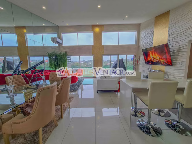 LUJOSO PENTHOUSE CON VISTA EN TORRE PARADISUS ROHRMOSER PAVAS
