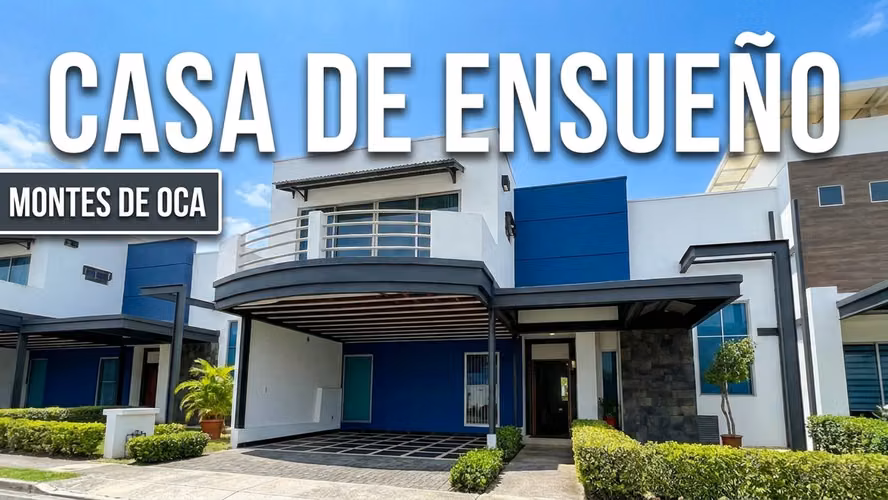 Casa en Venta en Condominio Génesis, Jacuzzi, 3 Hab – Montes de Oca, Excelente Ubicación