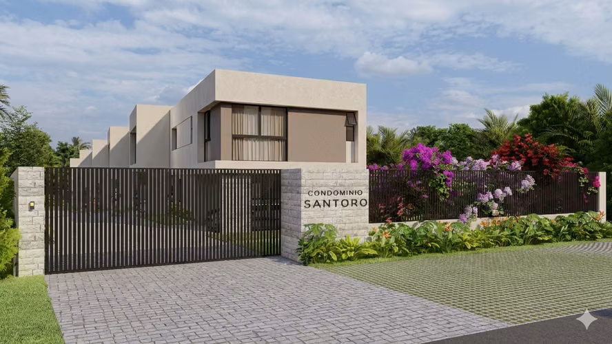 Pre-venta de casas separadas entre si y con espacio para 3 vehículos en Santa Ana - Imagen 2