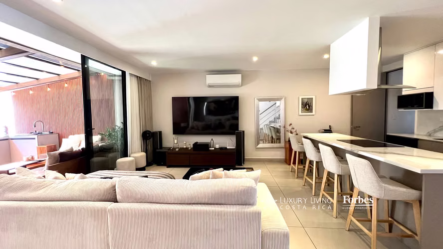21425 - Casa moderna, 3 hab, terraza y piscina en condominio boutique - Imagen 9