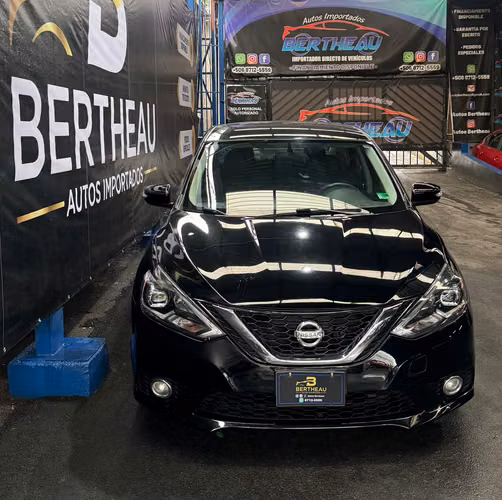 NISSAN SENTRA SR 2017 NEGRO AUTOMÁTICO