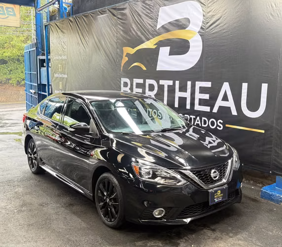 NISSAN SENTRA SR 2017 NEGRO AUTOMÁTICO
