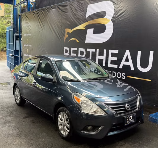 NISSAN VERSA SV 2016 VERDE AUTOMÁTICO