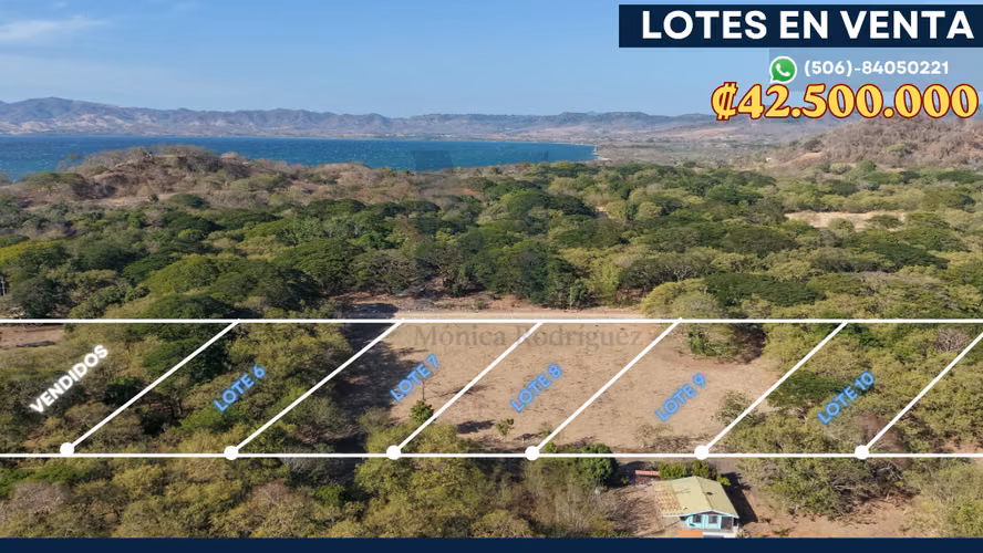 Terrenos cerca de la playa en Guanacaste El Jobo desde 2.352 m²