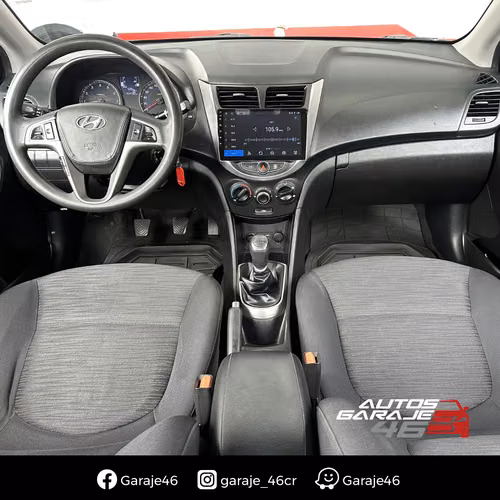 HYUNDAI ACCENT BLUE GL 2017 Manual - Imagen 12