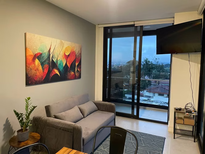 Skygarden Nunciatura 1 Hab Amueblado · Ciudad de San José, San José · 43 m² - Imagen 3