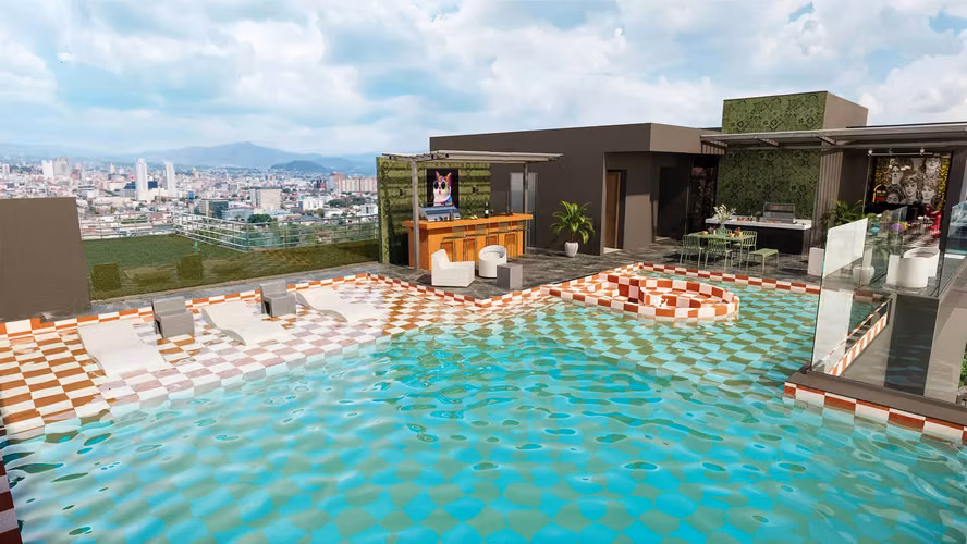 Studio en Sky Garden Sabana con vista al Estadio | Para estrenar | Apto para Airbnb - Imagen 11