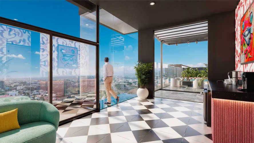 Studio en Sky Garden Sabana con vista al Estadio | Para estrenar | Apto para Airbnb - Imagen 12