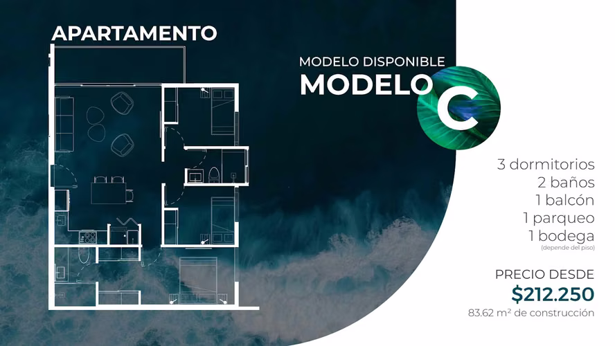 Venta de apartamento con Prima Diluida Y Amenidades Tipo Club