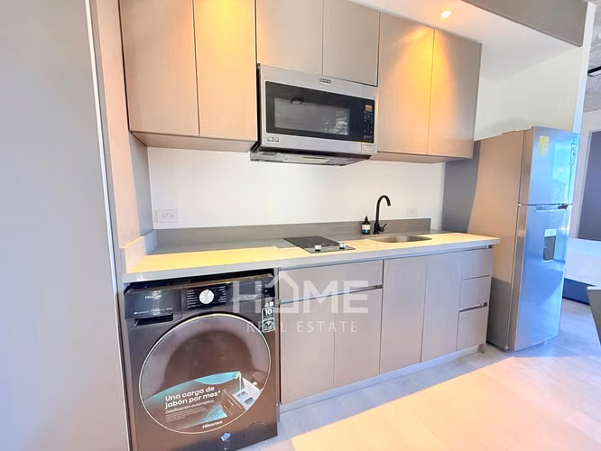 Alquiler de Apartamento tipo estudio en Pozos de Santa Ana con patio privado 500.000 - Imagen 2