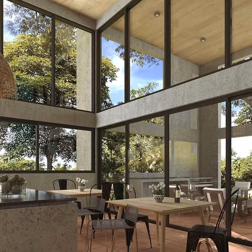 BBE-Liv, S. Ana centro, full amueblado, bello-lujoso-amplio 65 m2, 1 hab, 1.5 baños, terraza-patio. - Imagen 18